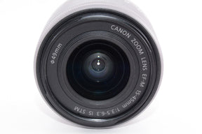 【外観特上級】Canon 標準ズームレンズ EF-M15-45mm F3.5-6.3IS STM(シルバー) ミラーレス一眼対応 EF-M15-45ISSTMSL