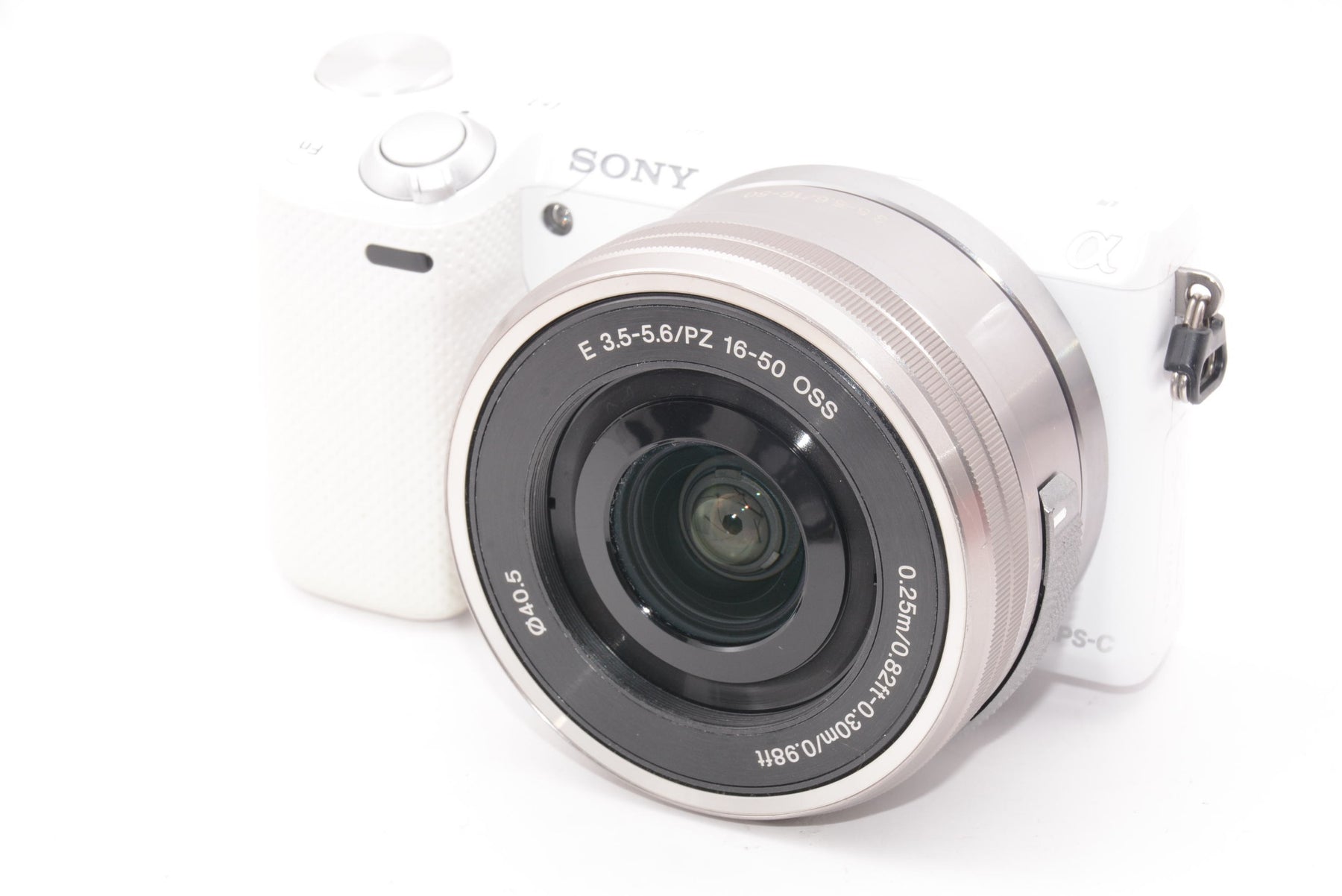 【外観並級】SONY ソニー デジタル一眼カメラ「NEX-5T」パワーズームレンズキット(ホワイト) NEX-5T NEX-5TL-W