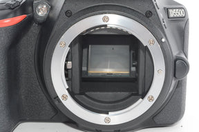 【外観特上級】Nikon デジタル一眼レフカメラ D5500 ボディー ブラック  D5500BK