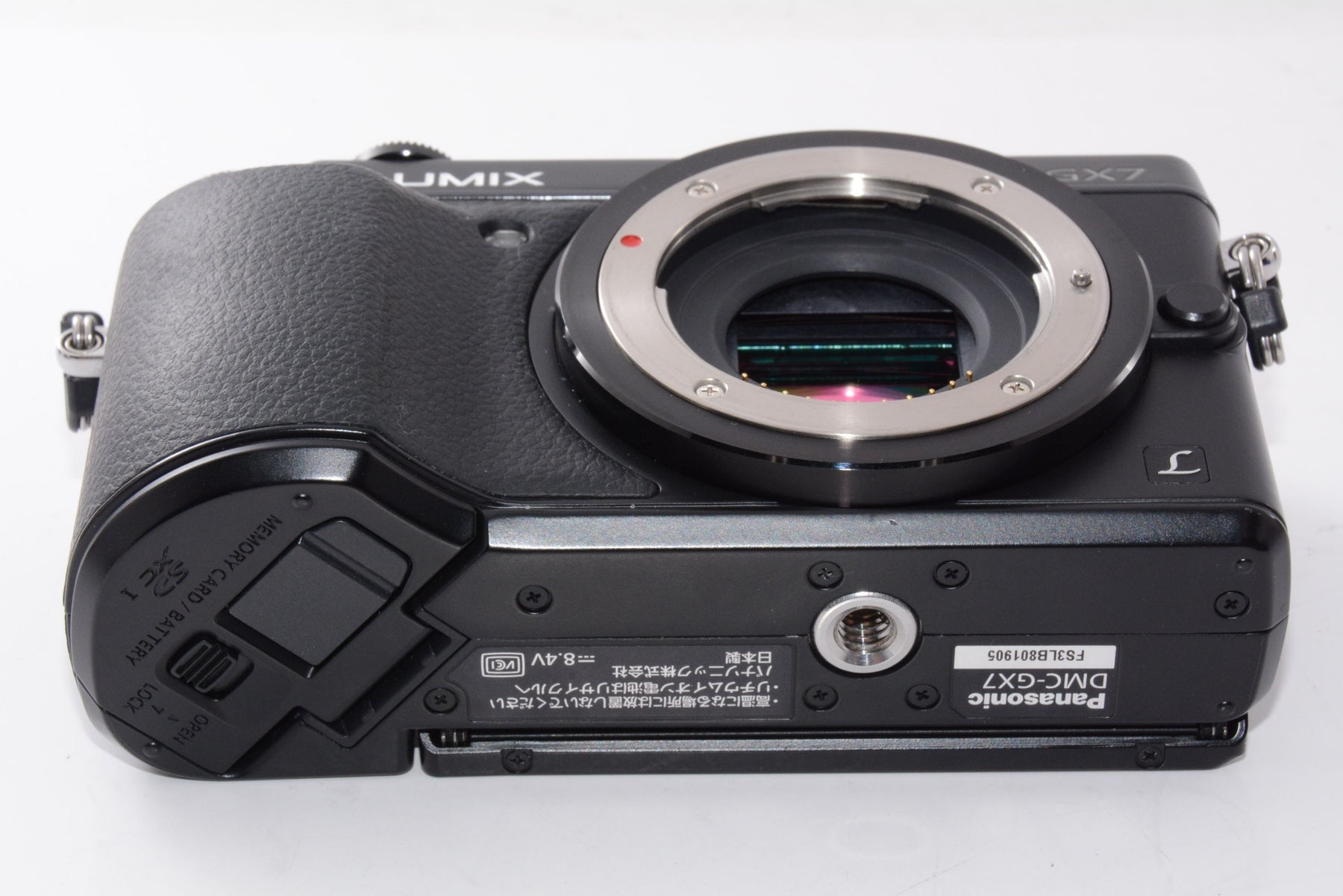 【外観特上級】パナソニック ミラーレス一眼カメラ ルミックス GX7 ボディ ブラック DMC-GX7-K