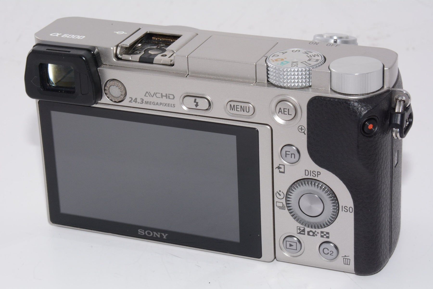 【外観特上級】SONY ミラーレス一眼 α6000 ボディ シルバー ILCE-6000 S