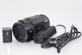 【外観特上級】ソニー SONY ビデオカメラ FDR-AX40 4K 64GB ブラック Handycam