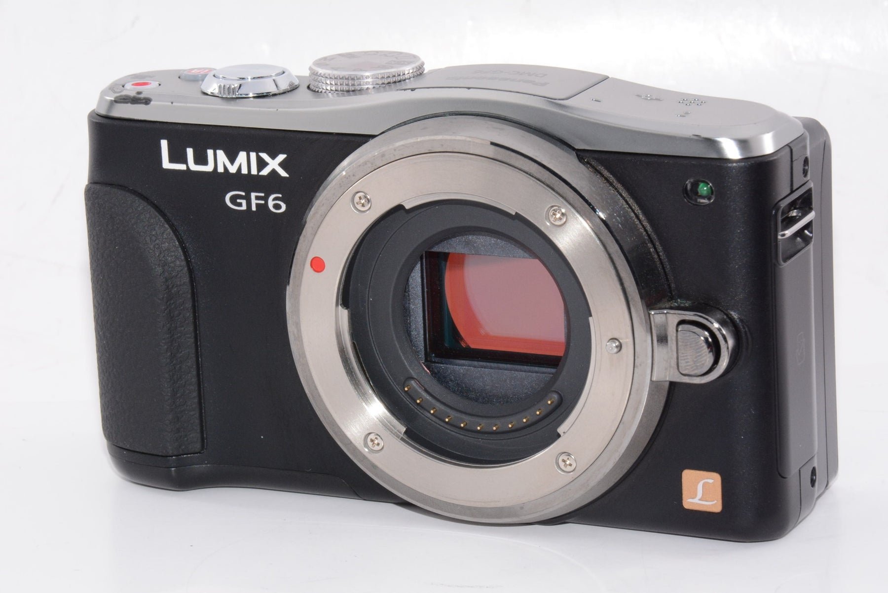 【外観並級】パナソニック ルミックス ミラーレス一眼カメラ GF6 ダブルズームレンズキット ブラック DMC-GF6W-K