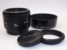 【外観並級】Canon 単焦点レンズ EF50mm F1.8 II フルサイズ対応