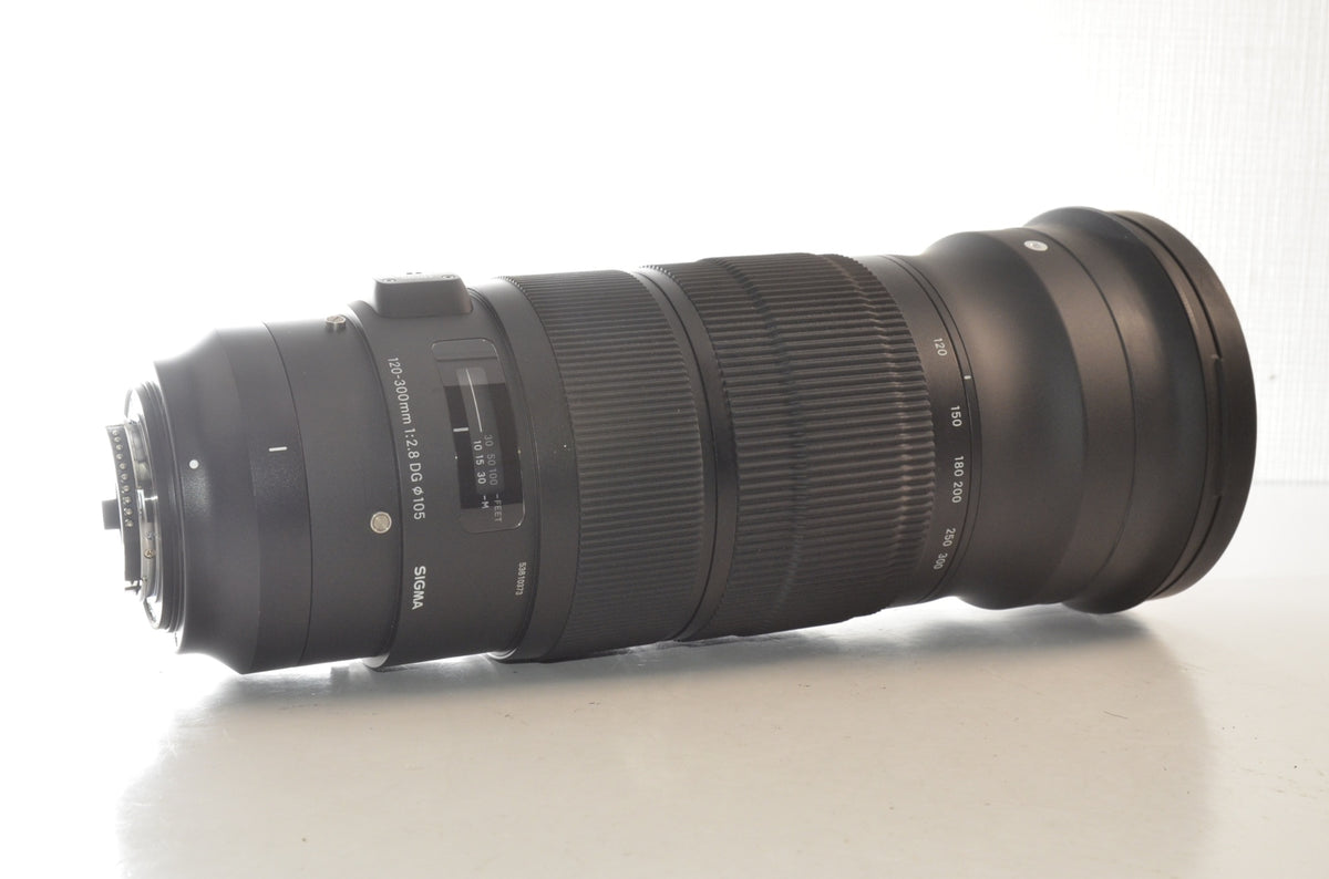 【外観特上級】SIGMA 望遠ズームレンズ Sports 120-300mm F2.8 DG OS HSM ニコン用 フルサイズ対応 137557