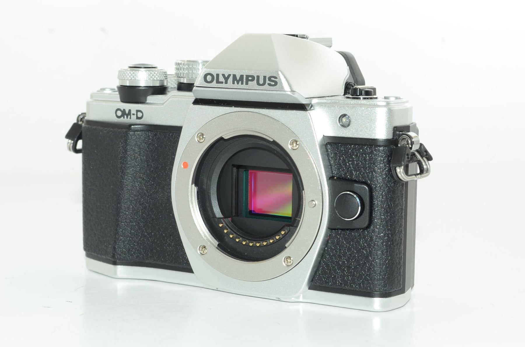 【外観特上級】OLYMPUS ミラーレス一眼 OM-D E-M10 MarkII EZダブルズームキット シルバー