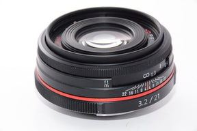【外観特上級】PENTAX リミテッドレンズ 薄型広角単焦点レンズ HD PENTAX-DA21mmF3.2AL Limited ブラック Kマウント APS-Cサイズ 21410
