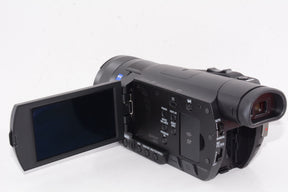 【外観特上級】ソニー SONY ビデオカメラ FDR-AX100 4K ブラック Handycam