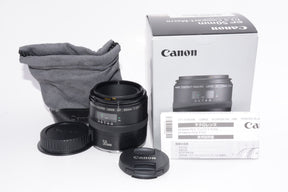 【外観特上級】Canon 単焦点マクロレンズ EF50mm F2.5 コンパクトマクロ フルサイズ対応