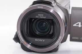 【外観特上級】ソニー SONY ビデオカメラ FDR-AX40 4K 64GB 光学20倍 ブラック Handycam FDR-AX40 BC