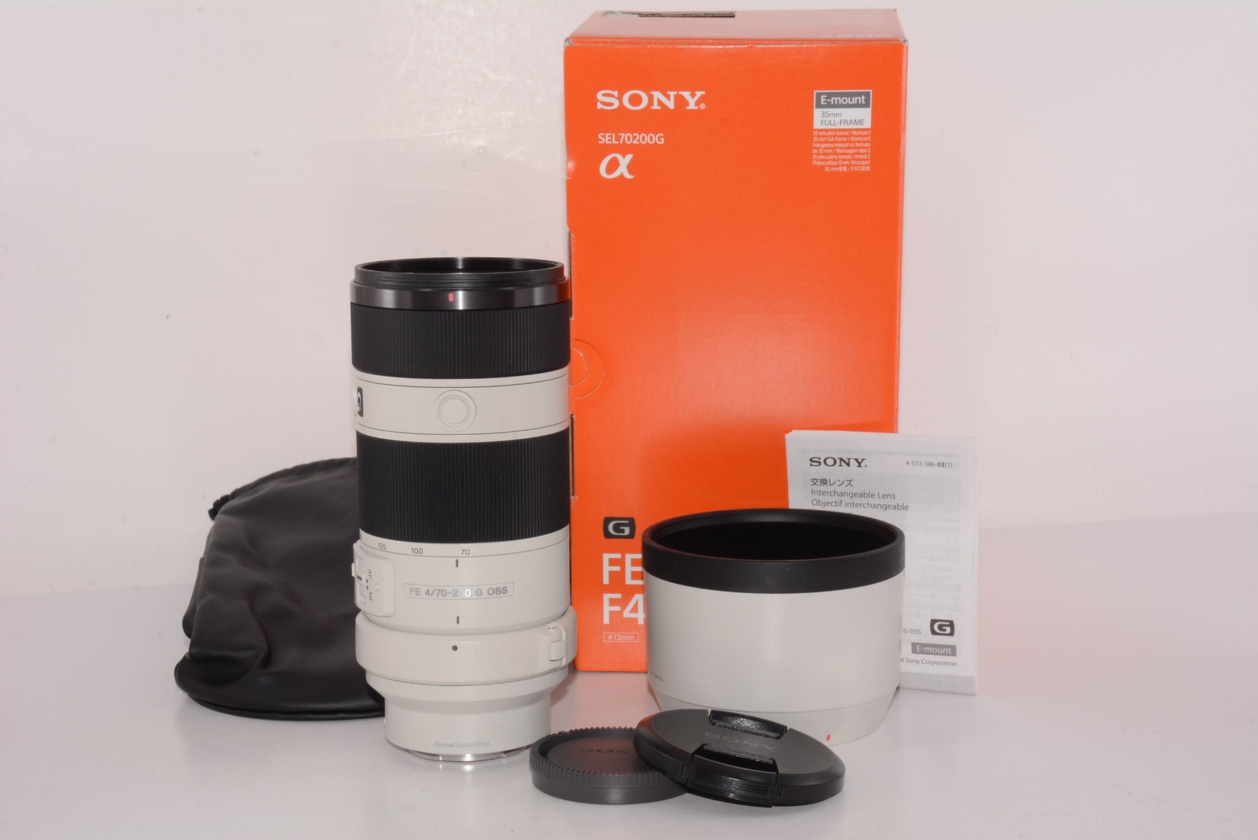 【外観特上級】ソニー SONY ズームレンズ FE 70-200mm F4 G OSS Eマウント35mmフルサイズ対応 SEL70200G