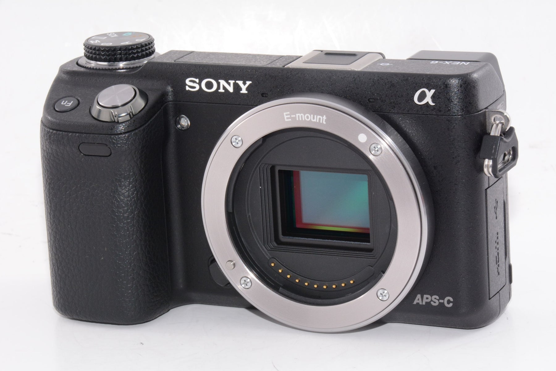 【外観並級】ソニー SONY ミラーレス一眼 α NEX-6 パワーズームレンズキット E PZ 16-50mm F3.5-5.6 OSS付属 NEX-6L/B