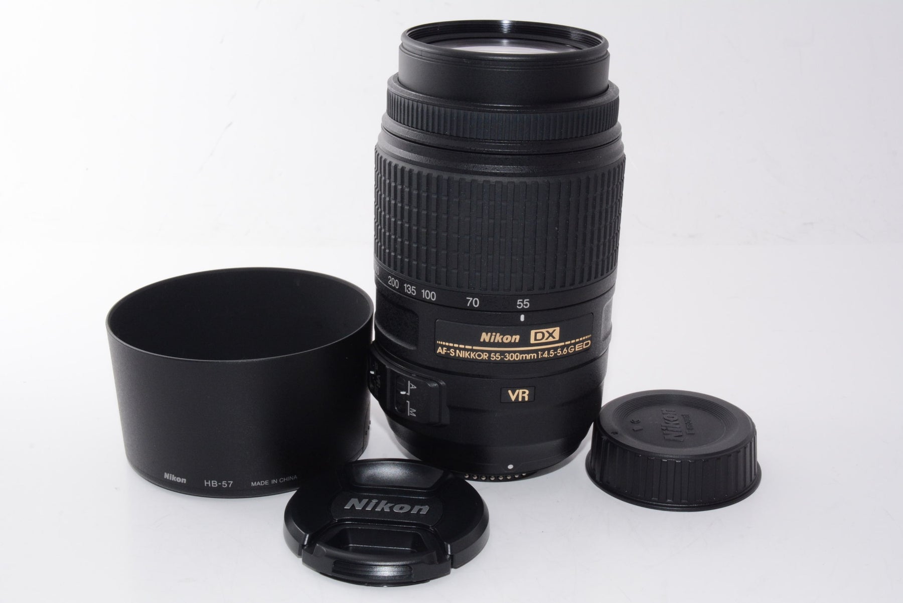 【外観特上級】Nikon 望遠ズームレンズ AF-S DX NIKKOR 55-300mm f/4.5-5.6G ED VR