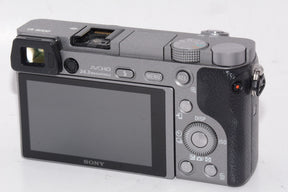 【外観特上級】ソニー ミラーレス一眼 α6000 ボディ グラファイトグレー ILCE-6000