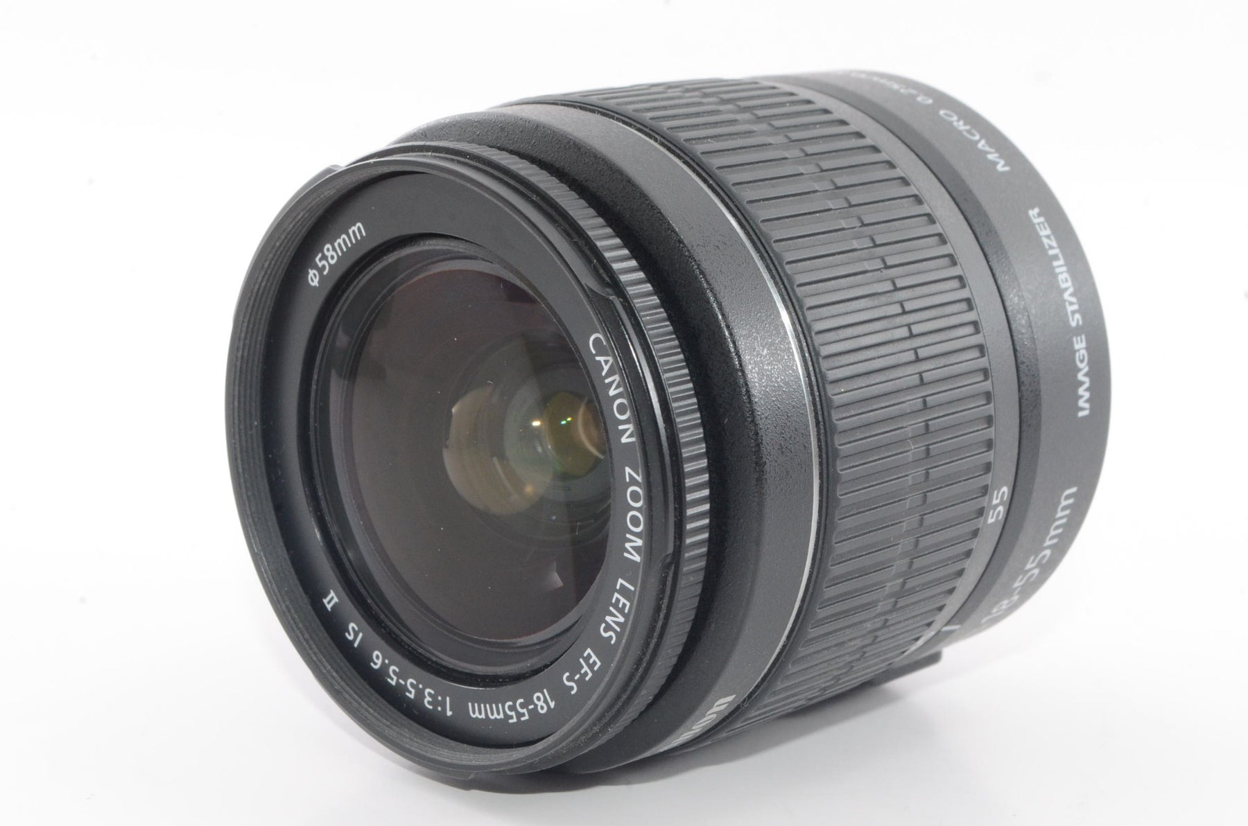 【外観特上級】Canon 標準ズームレンズ EF-S18-55mm F3.5-.5.6 IS II