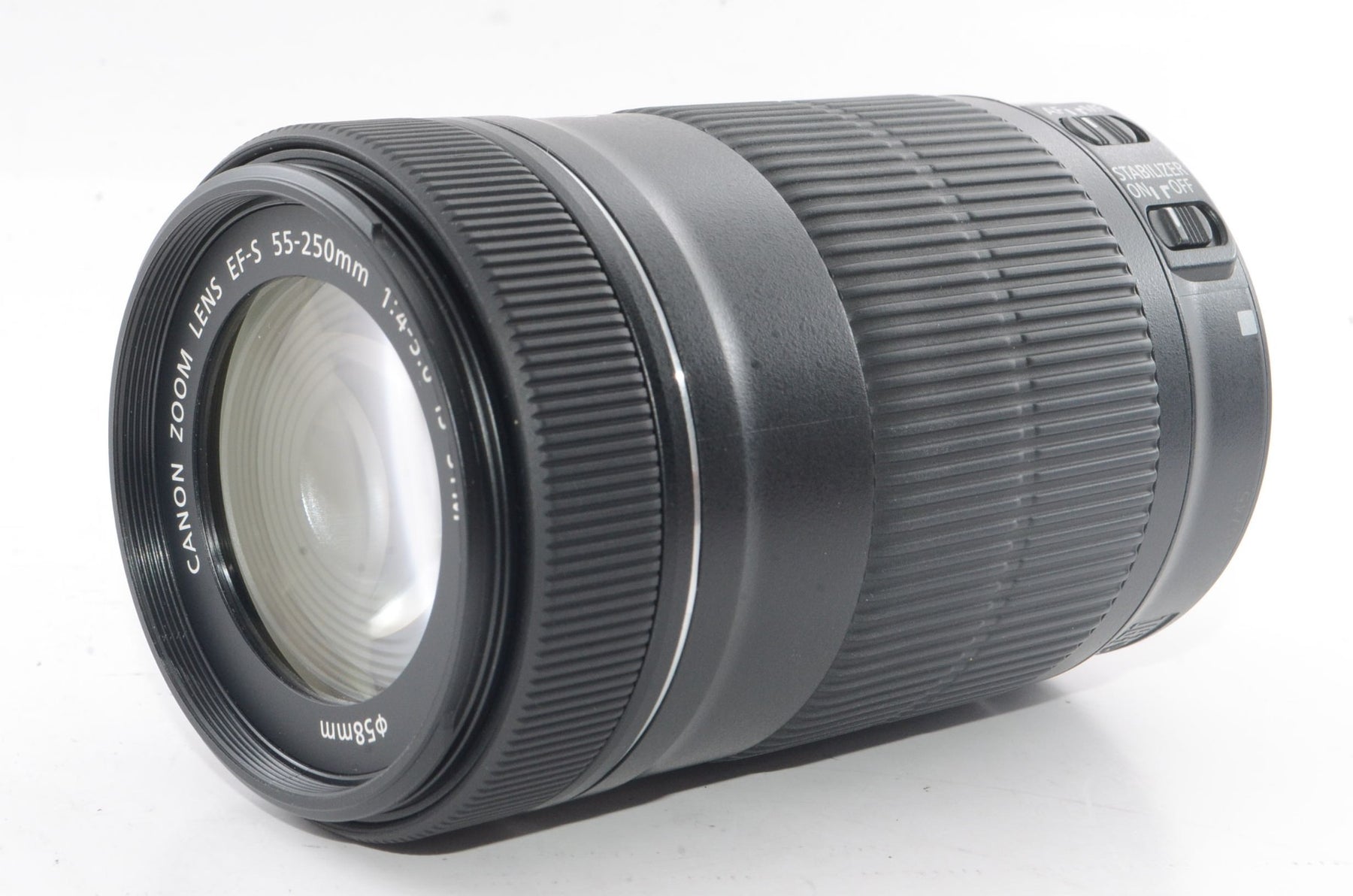 【外観特上級】Canon 望遠ズームレンズ EF-S55-250mm F4-5.6 IS STM