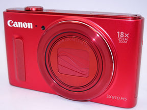 【外観特上級】Canon デジタルカメラ PowerShot SX610 HS レッド 光学18倍ズーム PSSX610HS(RE)