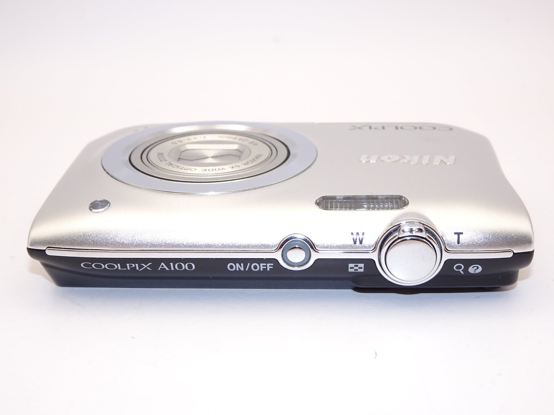 【外観並級】Nikon デジタルカメラ COOLPIX A100 シルバー