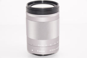 【外観並級】Canon 望遠ズームレンズ EF-M18-150mm F3.5-6.3 IS STM ミラーレス専用 シルバー EF-M18-150ISSTMSL