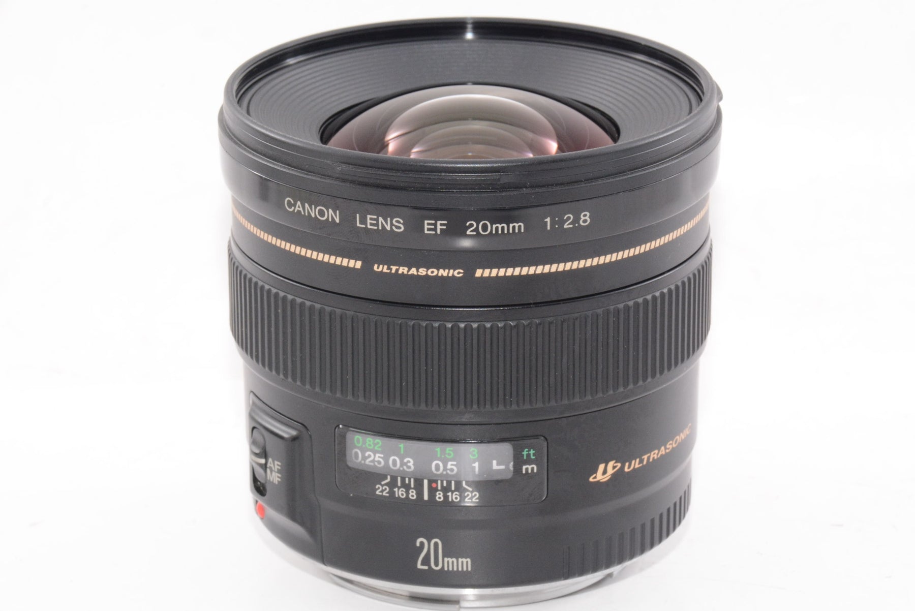 【外観特上級】Canon 単焦点レンズ EF20mm F2.8 USM フルサイズ対応