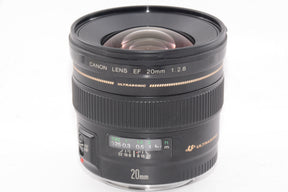 【外観特上級】Canon 単焦点レンズ EF20mm F2.8 USM フルサイズ対応