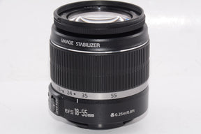 【外観特上級】Canon 標準ズームレンズ EF-S18-55mm F3.5-5.6 IS