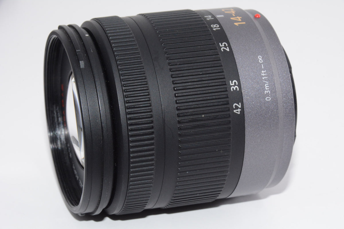 【外観特上級】パナソニック LUMIX G VARIO 14-42mm F3.5-5.6 ASPH. MEGA O.I.S H-FS014042