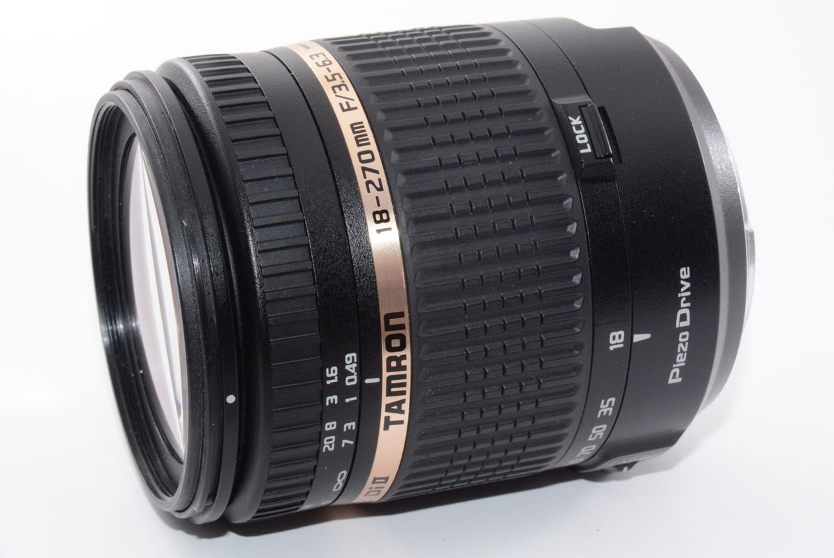 【外観特上級】TAMRON 高倍率ズームレンズ 18-270mm F3.5-6.3 DiII PZD ソニー用Aマウント APS-C専用 B008S
