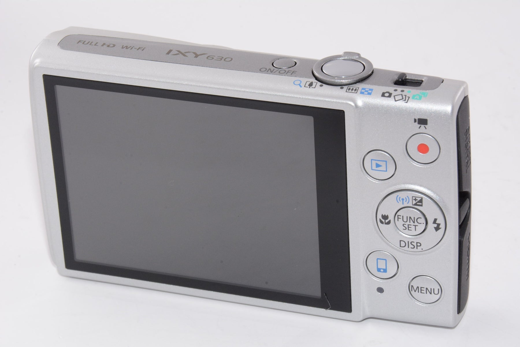 【外観特上級】Canon デジタルカメラ IXY 630 光学12倍ズーム シルバー IXY630(SL)