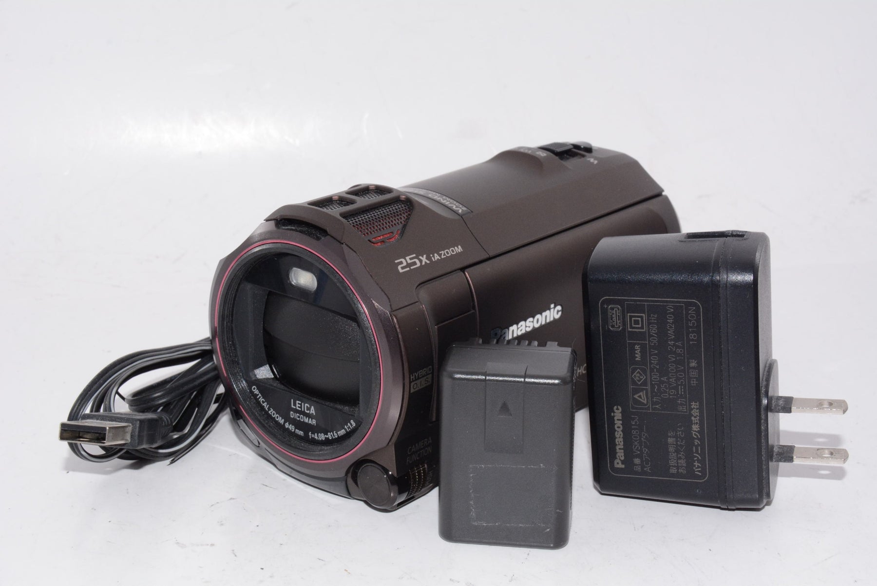 【外観特上級】パナソニック デジタル4Kビデオカメラ ブラウン HC-VX980M-T