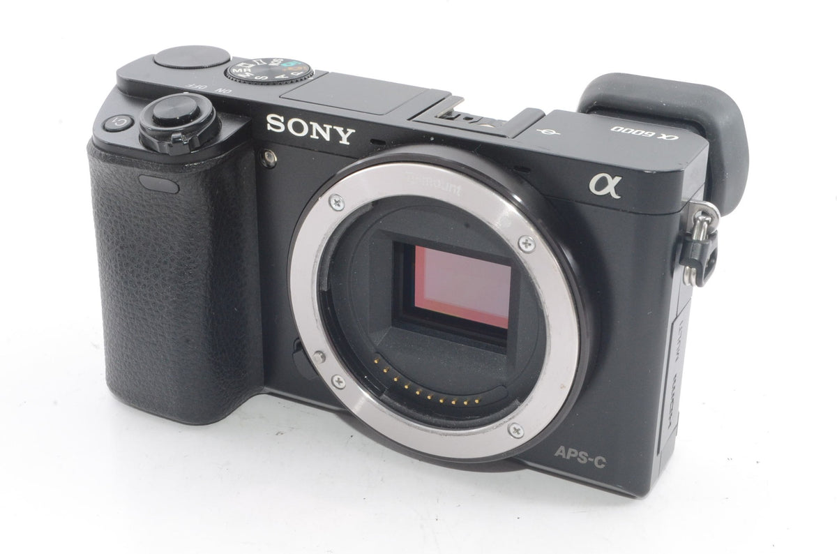 【外観並級】SONY ミラーレス一眼 α6000 ボディ ブラック ILCE-6000 B