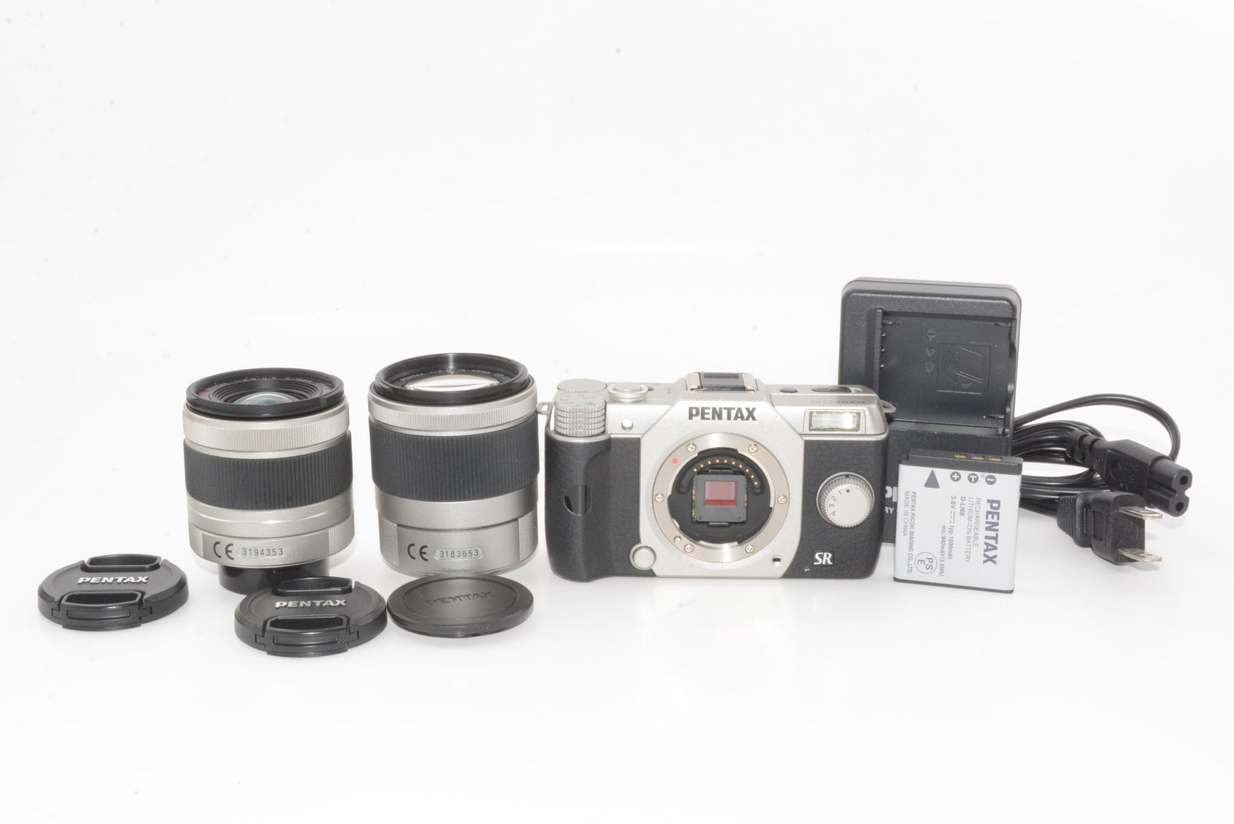 【外観並級】PENTAX デジタルミラーレス一眼 Q10 ダブルズームキット
