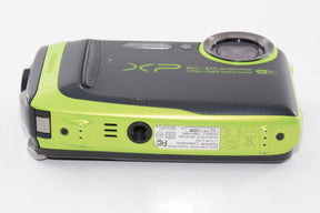 【外観並級】FUJIFILM デジタルカメラ XP120 ライム 防水 FX-XP120LM
