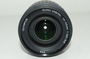 【外観特上級】OLYMPUS 標準ズームレンズ ZUIKO DIGITAL ED 14-42mm F3.5-5.6