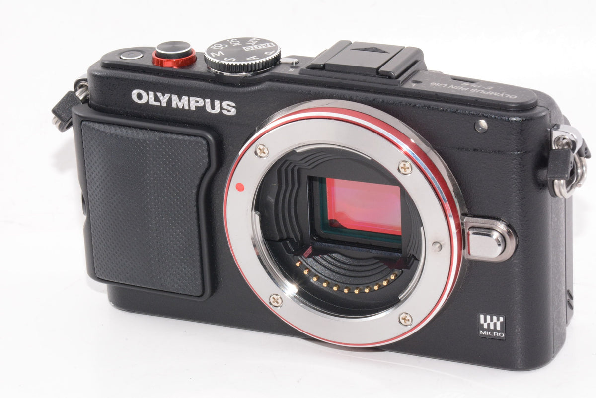 【外観並級】OLYMPUS ミラーレス一眼 PEN Lite E-PL6 EZダブルズームキット