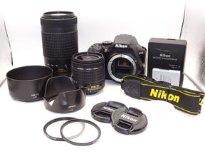 【外観並級】Nikon デジタル一眼レフカメラ D3500 ダブルズームキット D3500WZ