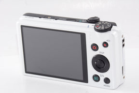 【外観特上級】CASIO デジタルカメラ EXILIM EX-ZR200 ホワイト EX-ZR200WE
