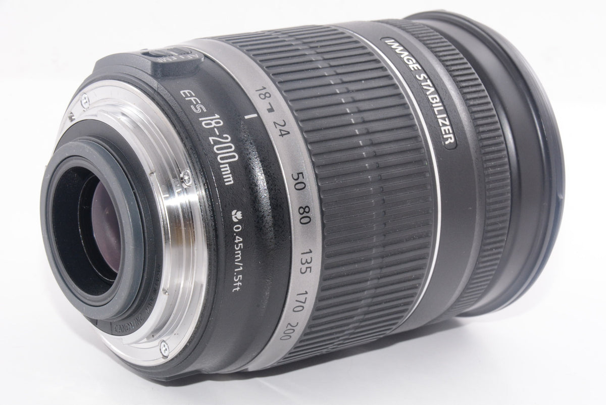 【外観並級】Canon 望遠ズームレンズ EF-S18-200mm F3.5-5.6 IS APS-C対応