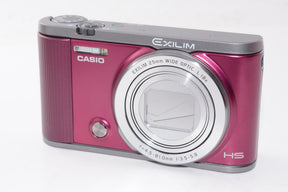 【外観特上級】CASIO デジタルカメラ EXILIM 自分撮りチルト液晶 EX-ZR1700WR ワインレッド