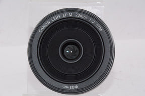 【外観特上級】Canon EF-M22mm F2 STM ミラーレス一眼対応