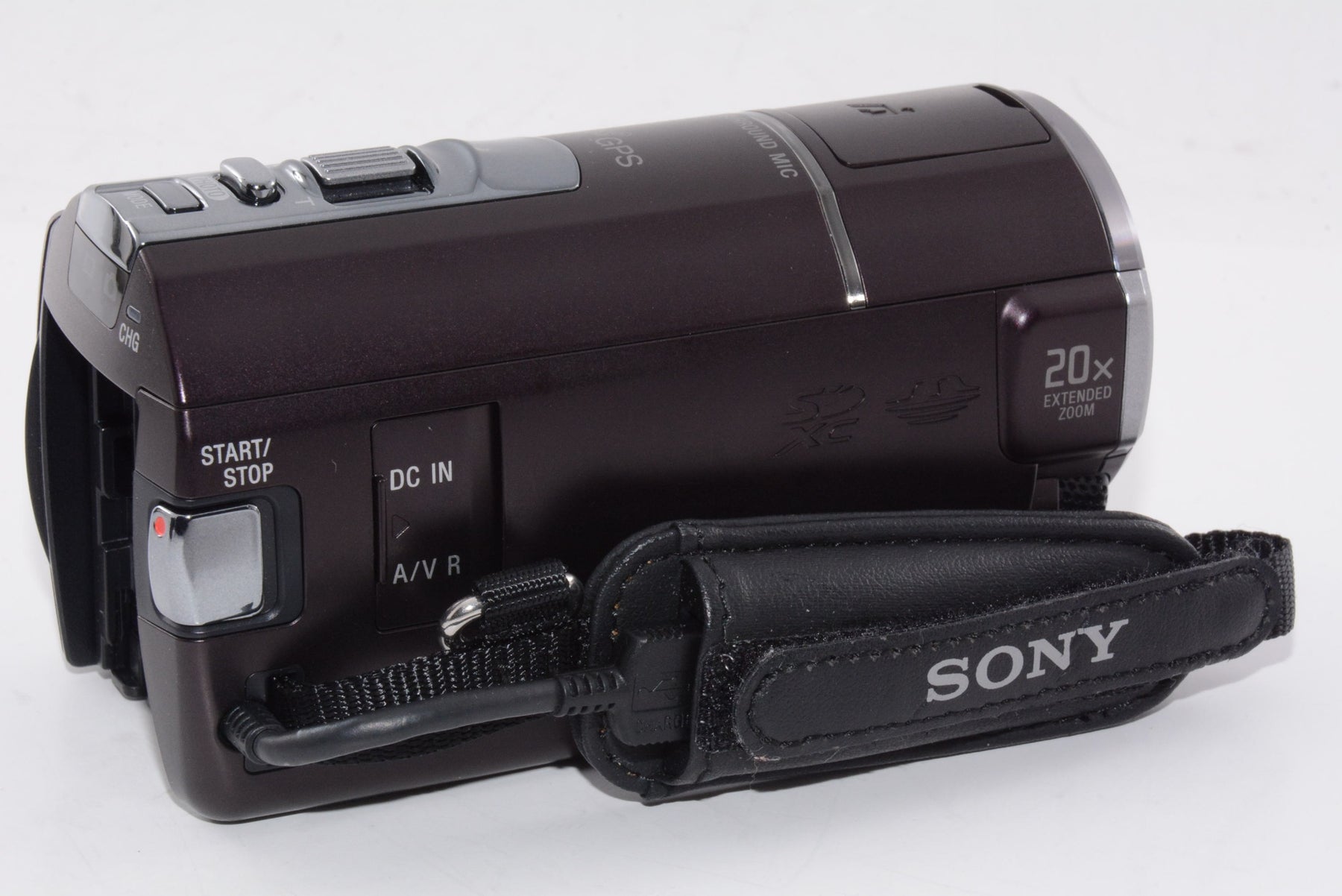 【外観特上級】ソニー SONY HDビデオカメラ Handycam HDR-CX590V ボルドーブラウン