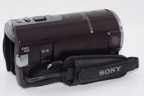 【外観特上級】ソニー SONY HDビデオカメラ Handycam HDR-CX590V ボルドーブラウン