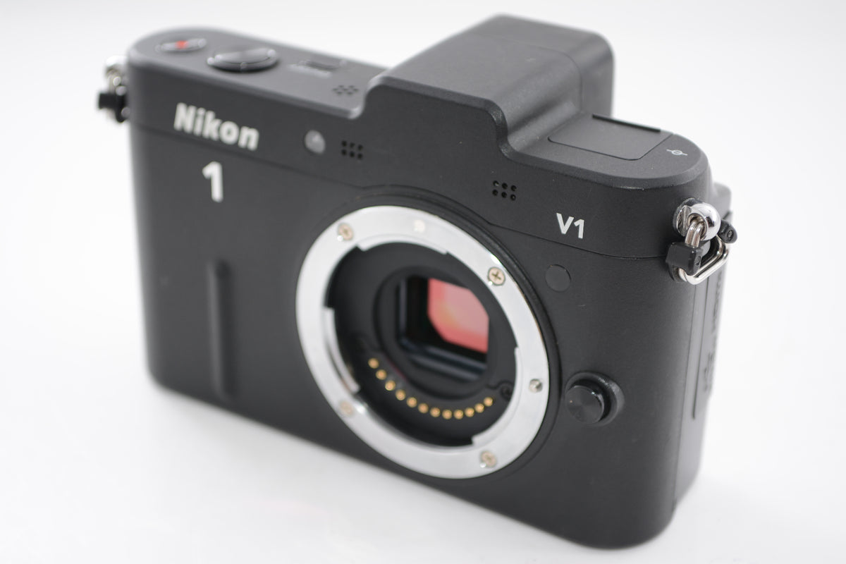 【外観並級】Nikon ミラーレス一眼カメラ Nikon 1 V1 ボディ ブラック