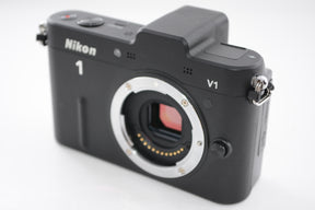 【外観並級】Nikon ミラーレス一眼カメラ Nikon 1 V1 ボディ ブラック