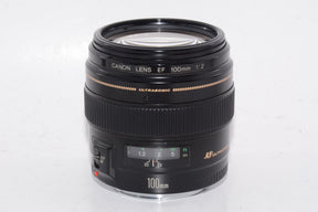 【外観特上級】Canon 単焦点中望遠レンズ EF100mm F2 USM フルサイズ対応