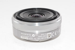 【外観特上級】SONY 単焦点レンズ E 16mm F2.8