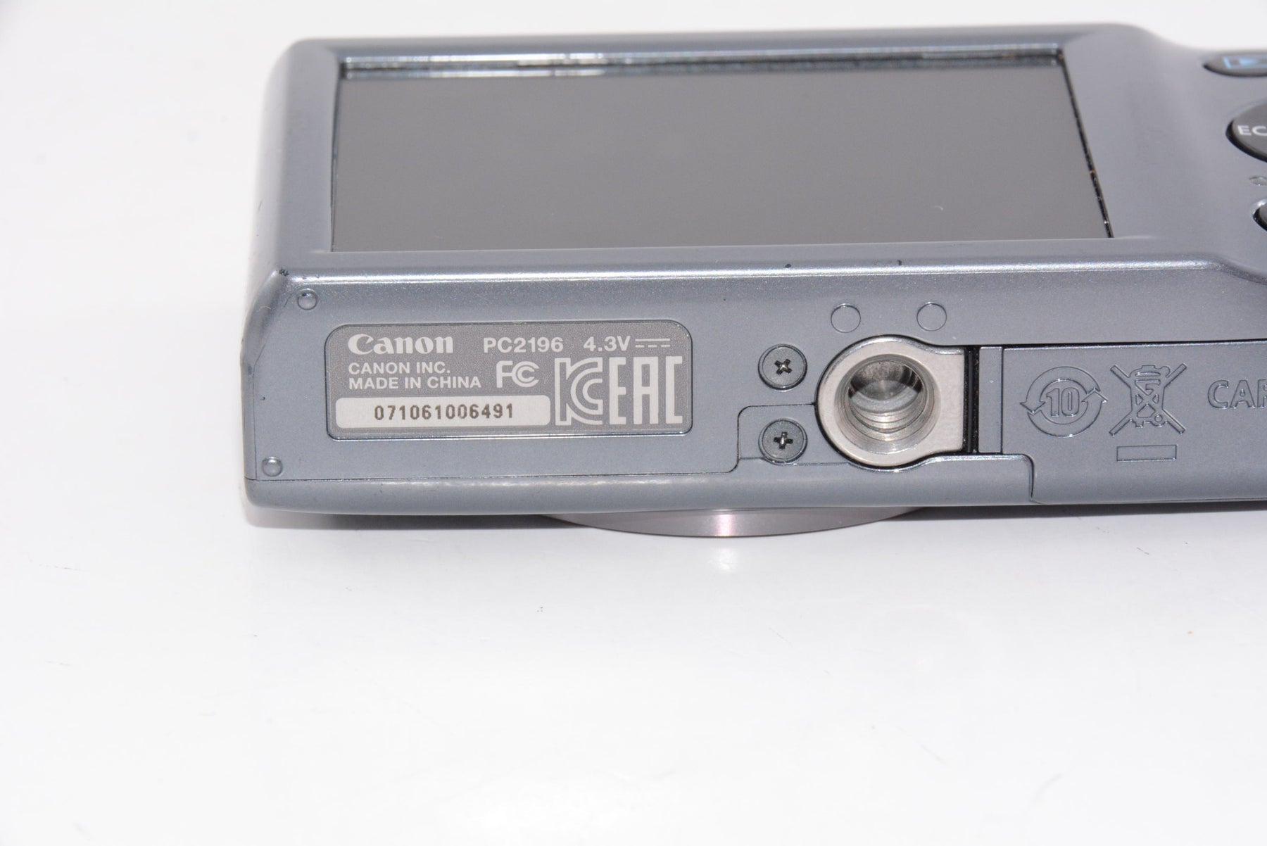 【外観特上級】Canon デジタルカメラ IXY160 シルバー