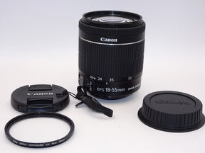 【外観特上級】Canon 標準ズームレンズ EF-S18-55mm F3.5-5.6 IS STM