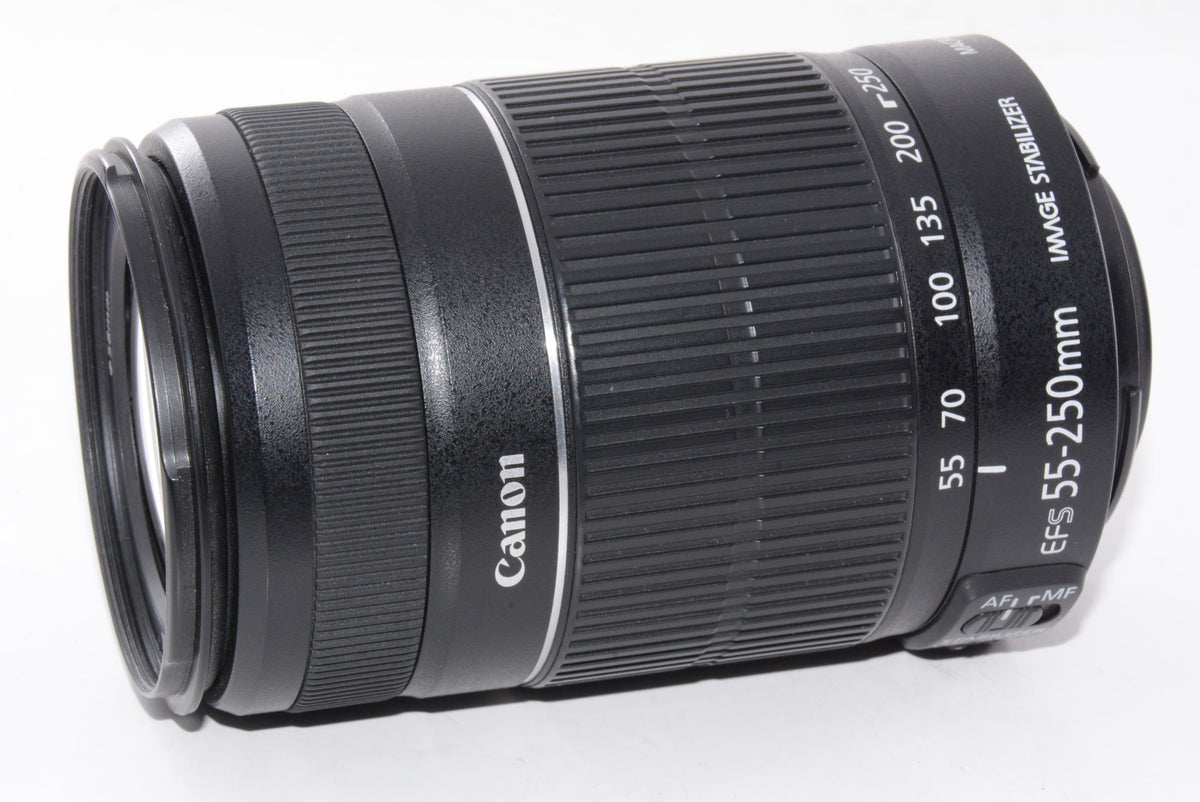 【外観特上級】Canon 望遠ズームレンズ EF-S55-250mm F4-5.6 IS II