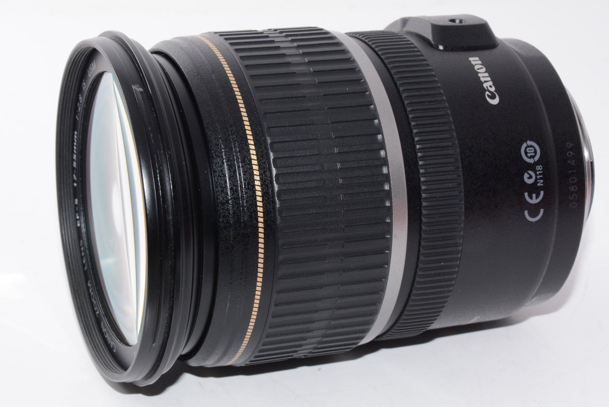 【外観並級】Canon 標準ズームレンズ EF-S17-55mm F2.8 IS USM APS-C対応